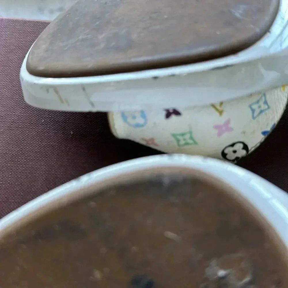 Louis Vuitton x  Murakami Mule Sandals size 36.5 white multicolor - Picture 7 of 12